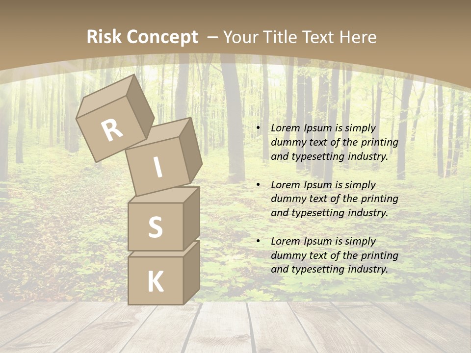 Table Colorful Light PowerPoint Template