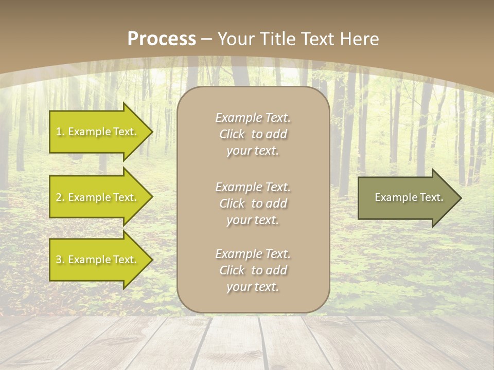 Table Colorful Light PowerPoint Template