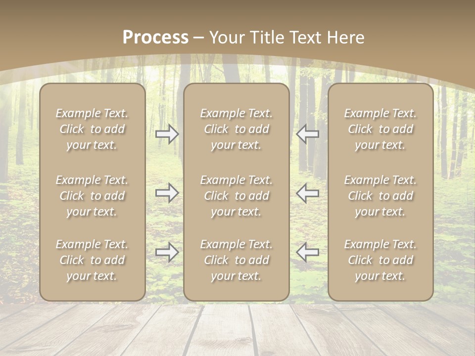 Table Colorful Light PowerPoint Template