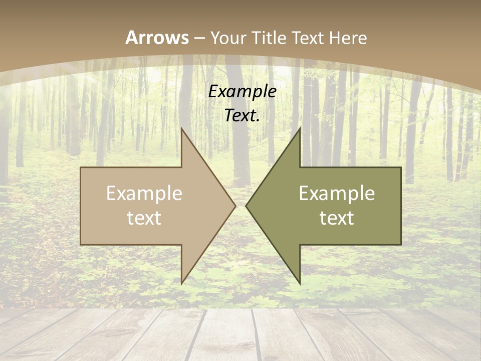 Table Colorful Light PowerPoint Template