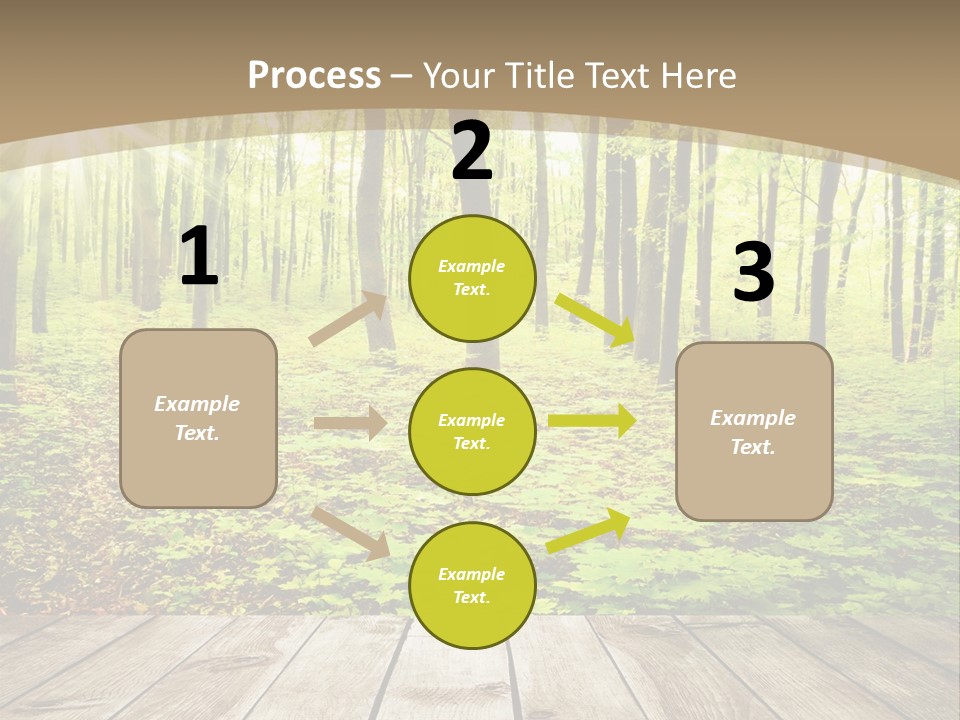 Table Colorful Light PowerPoint Template
