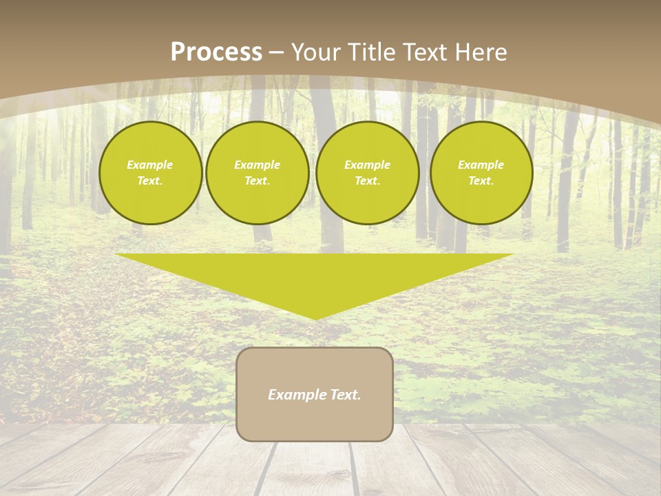 Table Colorful Light PowerPoint Template