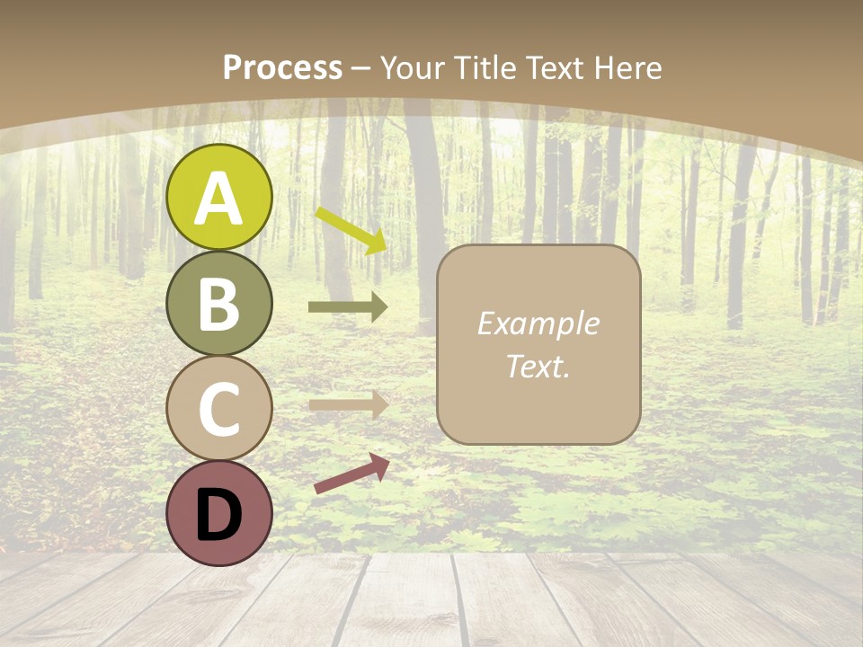 Table Colorful Light PowerPoint Template