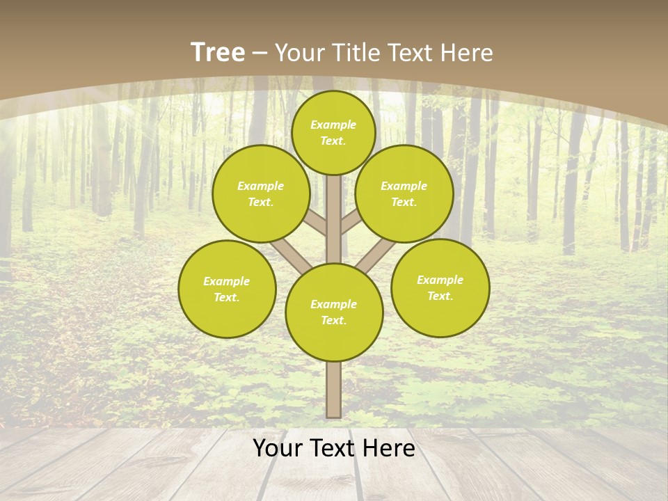 Table Colorful Light PowerPoint Template