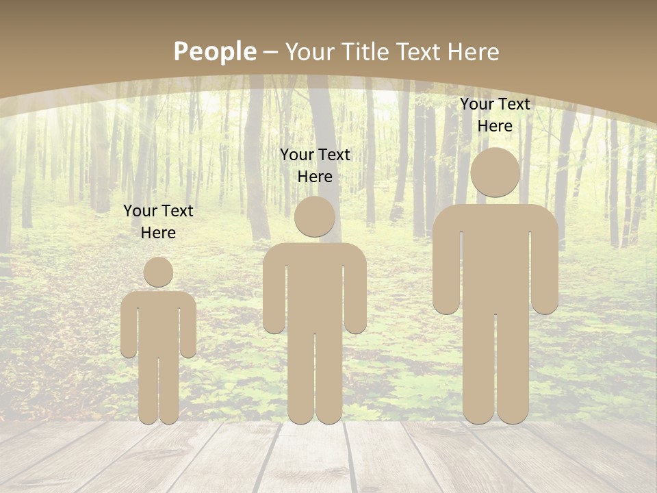 Table Colorful Light PowerPoint Template