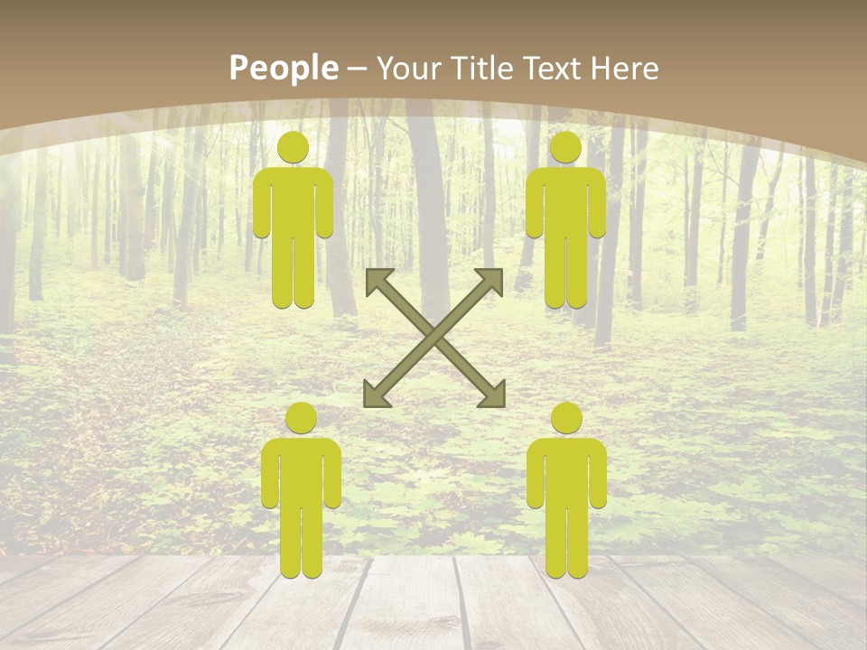 Table Colorful Light PowerPoint Template