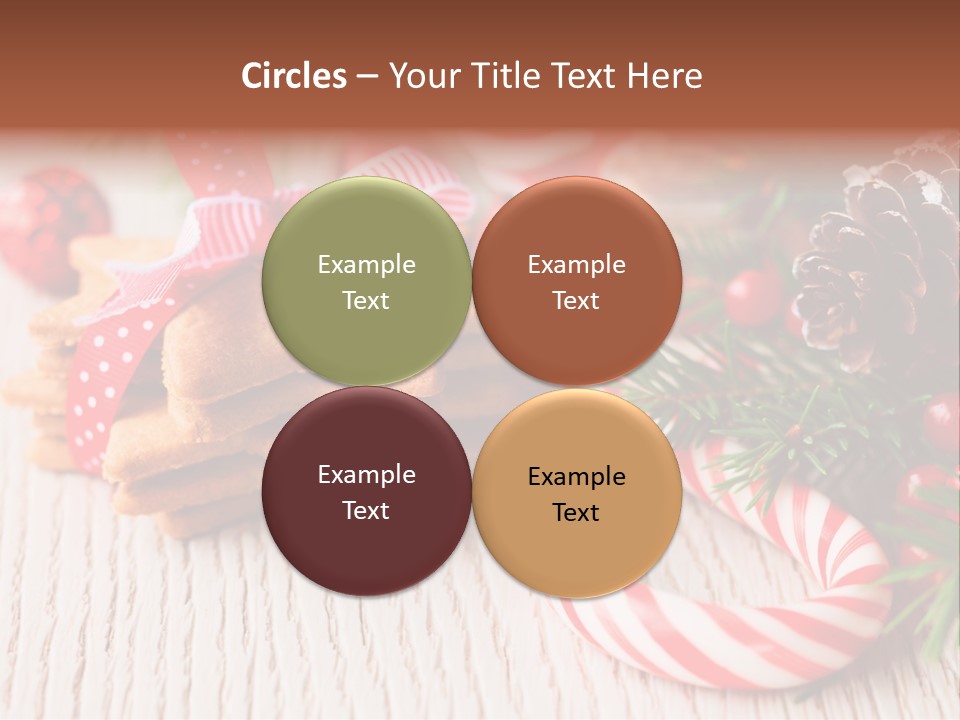 Arrangement Xmas Gift PowerPoint Template