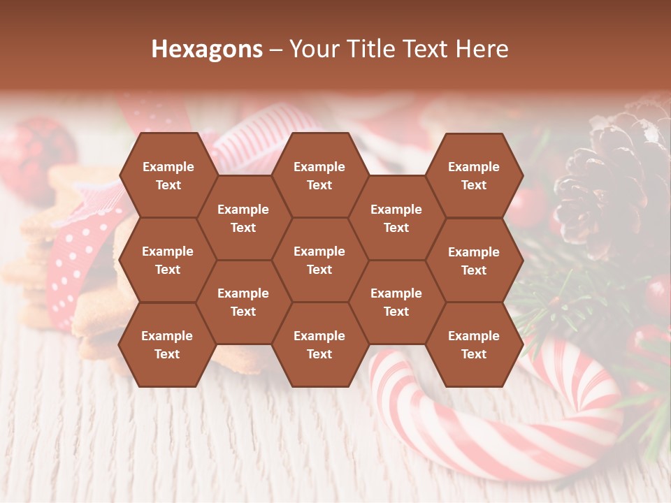 Arrangement Xmas Gift PowerPoint Template