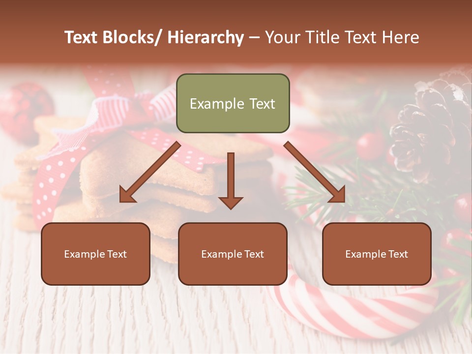 Arrangement Xmas Gift PowerPoint Template