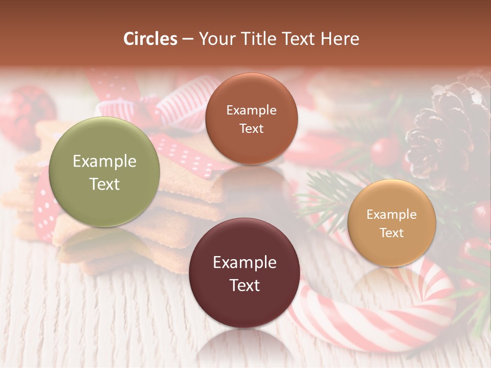Arrangement Xmas Gift PowerPoint Template