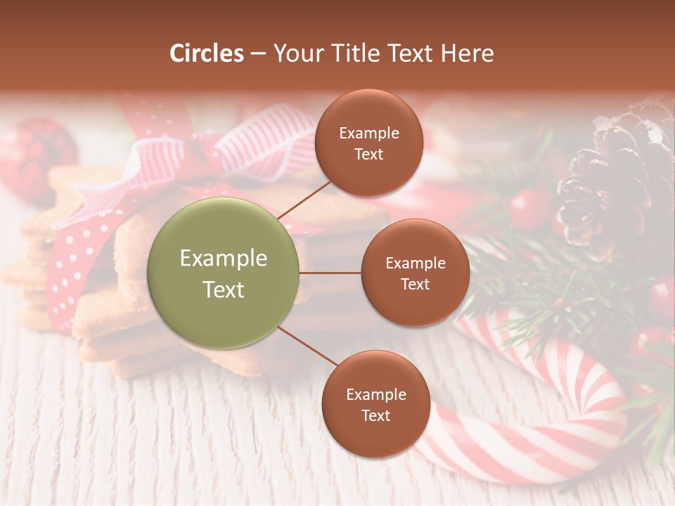 Arrangement Xmas Gift PowerPoint Template