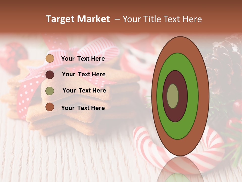 Arrangement Xmas Gift PowerPoint Template