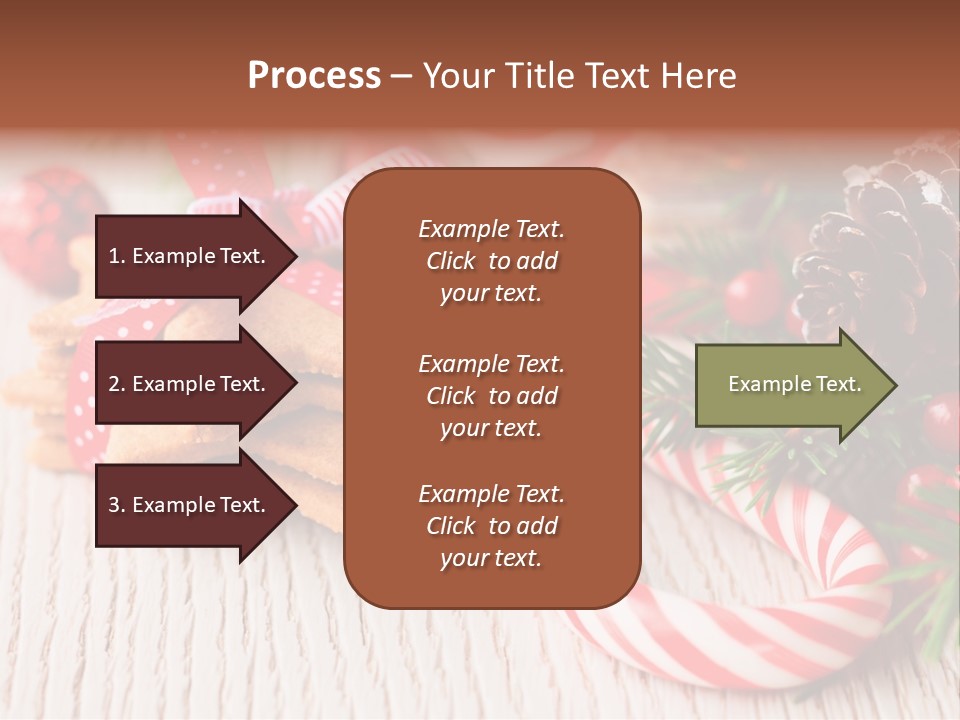 Arrangement Xmas Gift PowerPoint Template