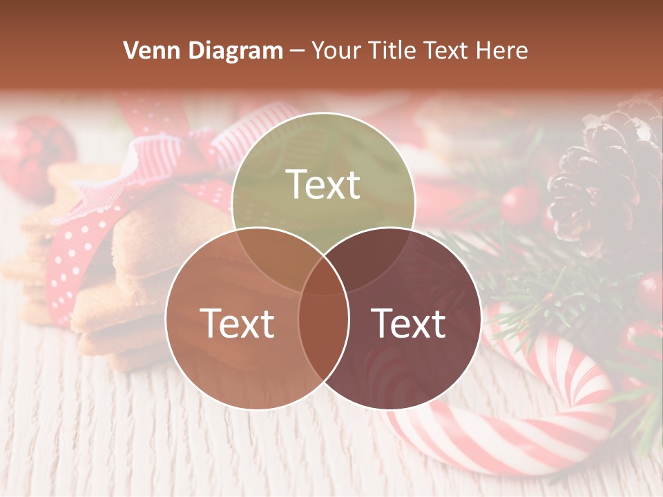 Arrangement Xmas Gift PowerPoint Template