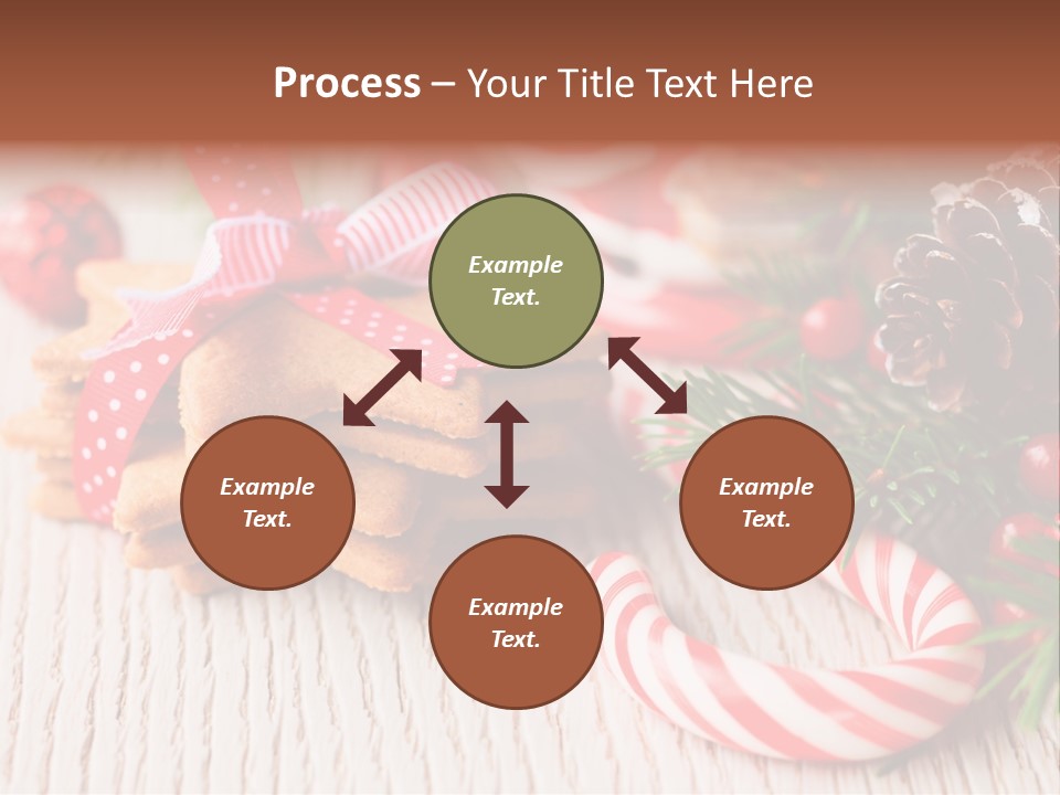 Arrangement Xmas Gift PowerPoint Template