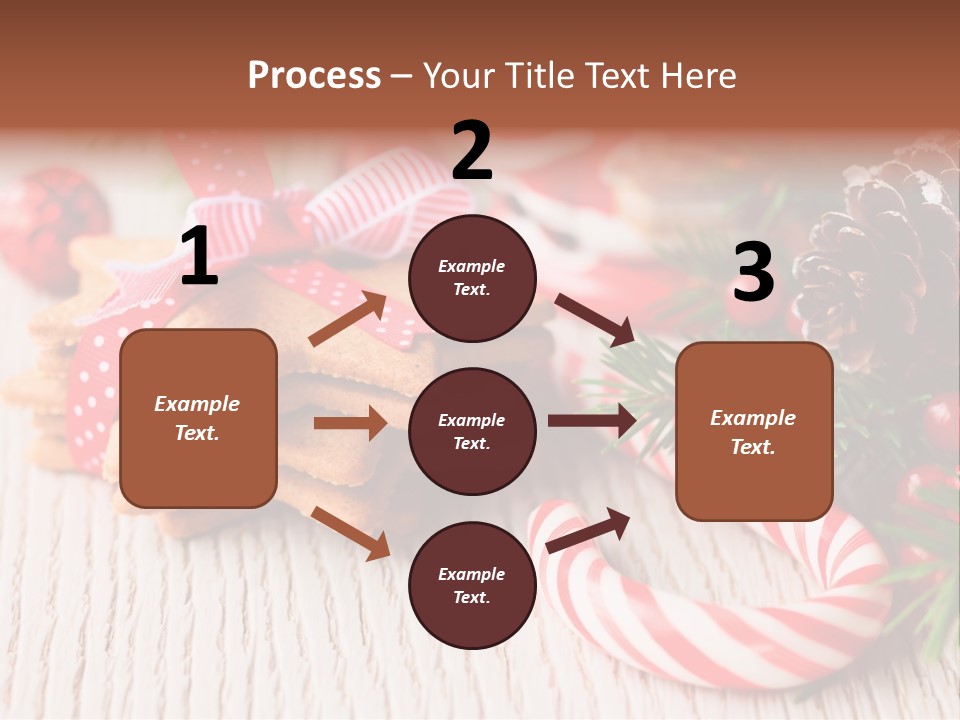 Arrangement Xmas Gift PowerPoint Template