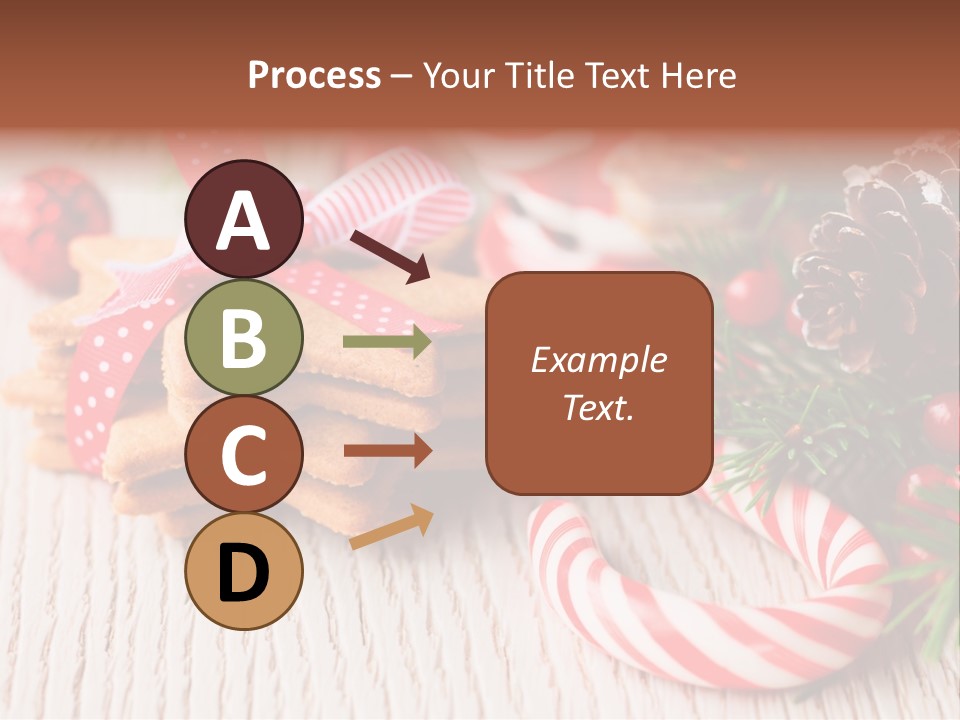 Arrangement Xmas Gift PowerPoint Template