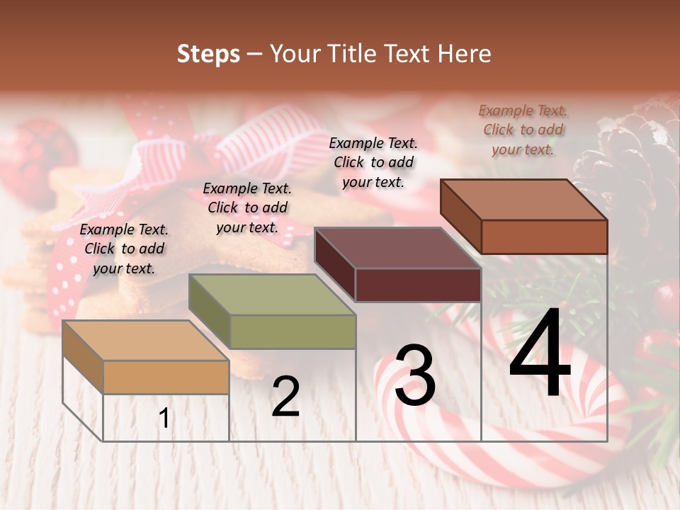 Arrangement Xmas Gift PowerPoint Template