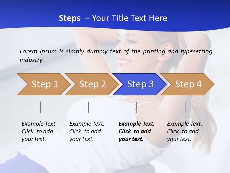 Fitness Health One PowerPoint Template