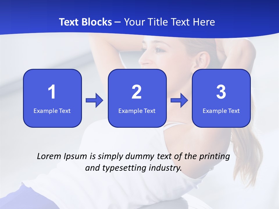 Fitness Health One PowerPoint Template
