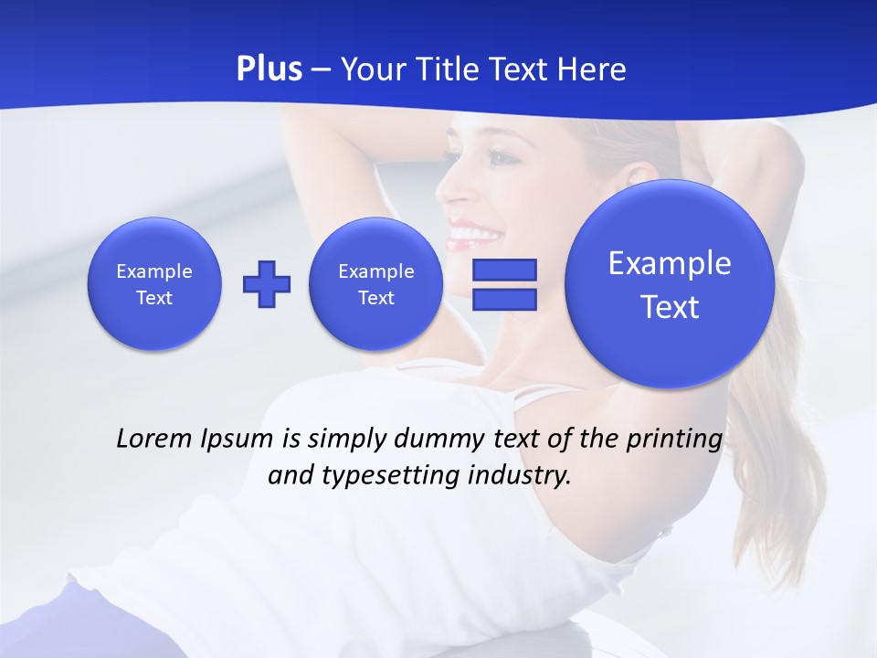 Fitness Health One PowerPoint Template