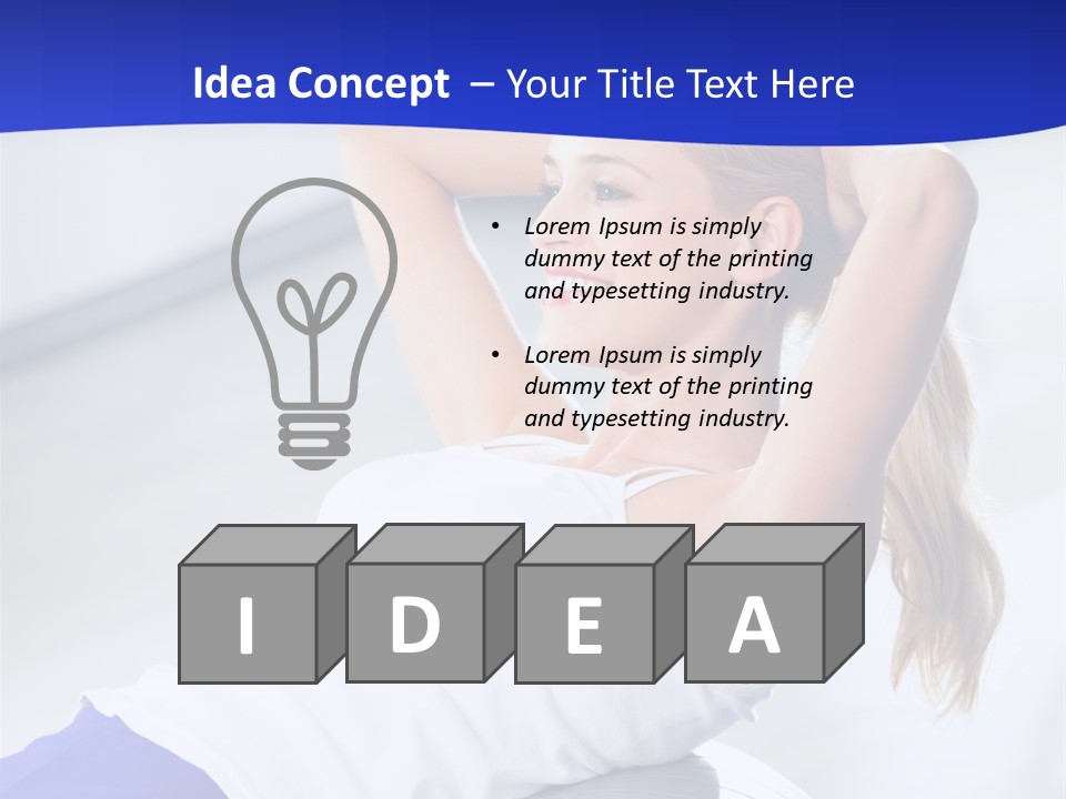 Fitness Health One PowerPoint Template