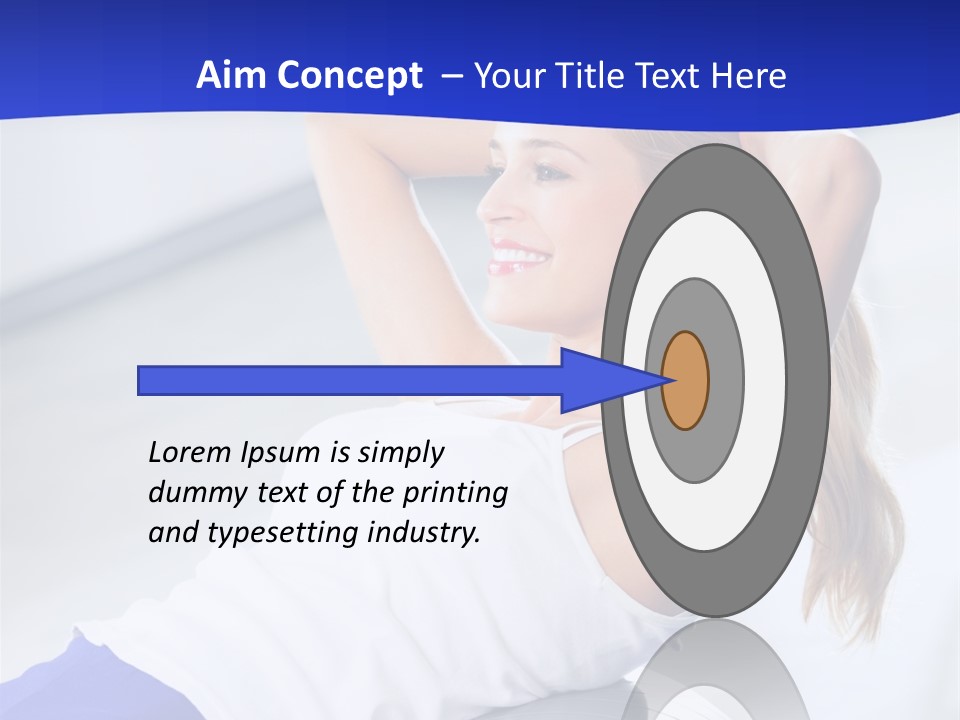 Fitness Health One PowerPoint Template