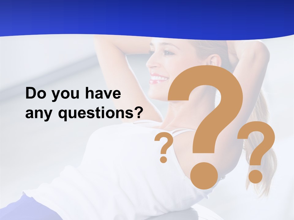 Fitness Health One PowerPoint Template