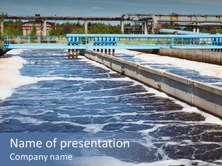 Biofilters Sewage Physical PowerPoint Template