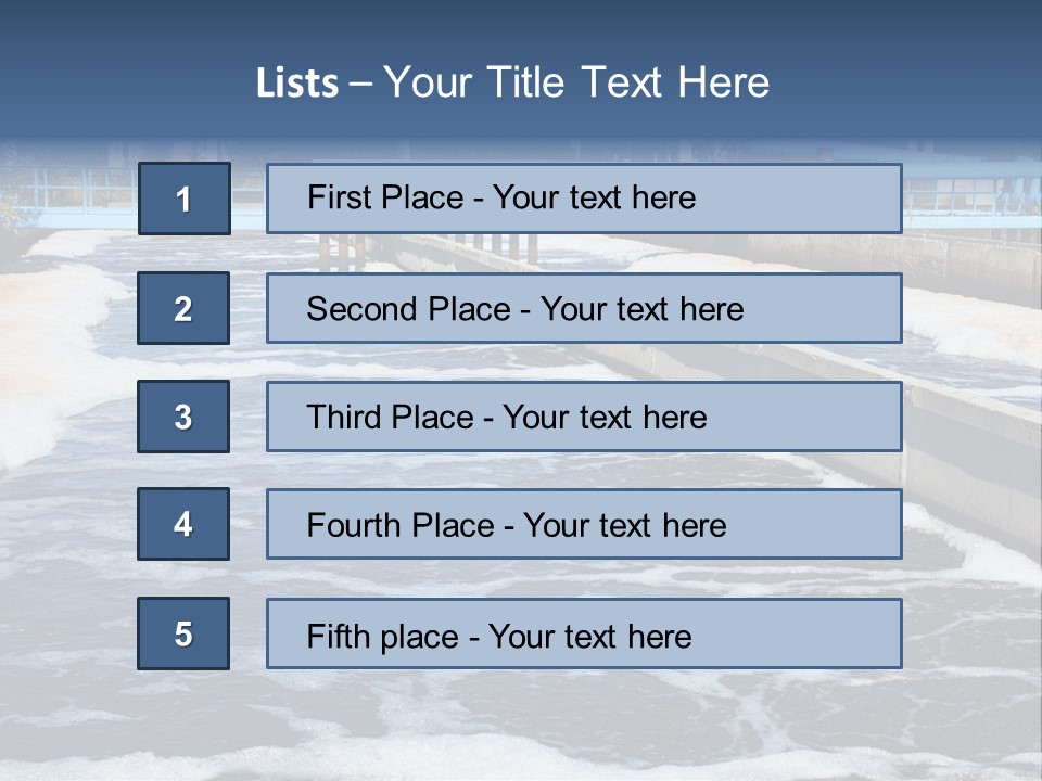Biofilters Sewage Physical PowerPoint Template