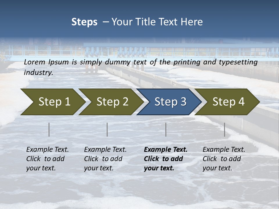Biofilters Sewage Physical PowerPoint Template