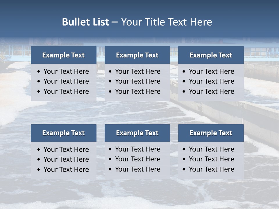 Biofilters Sewage Physical PowerPoint Template
