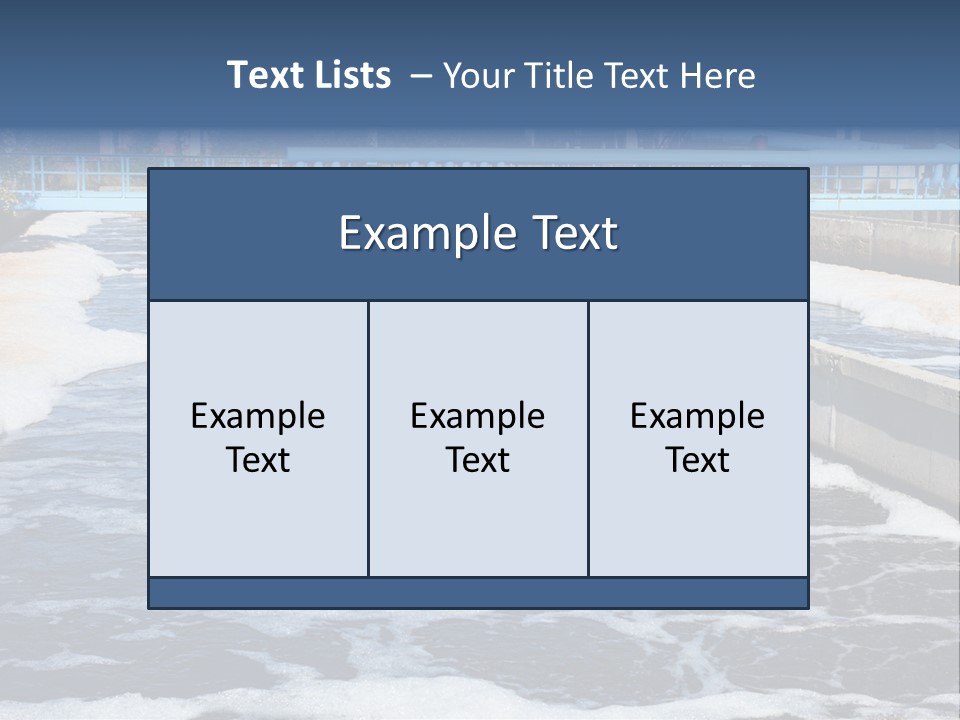 Biofilters Sewage Physical PowerPoint Template
