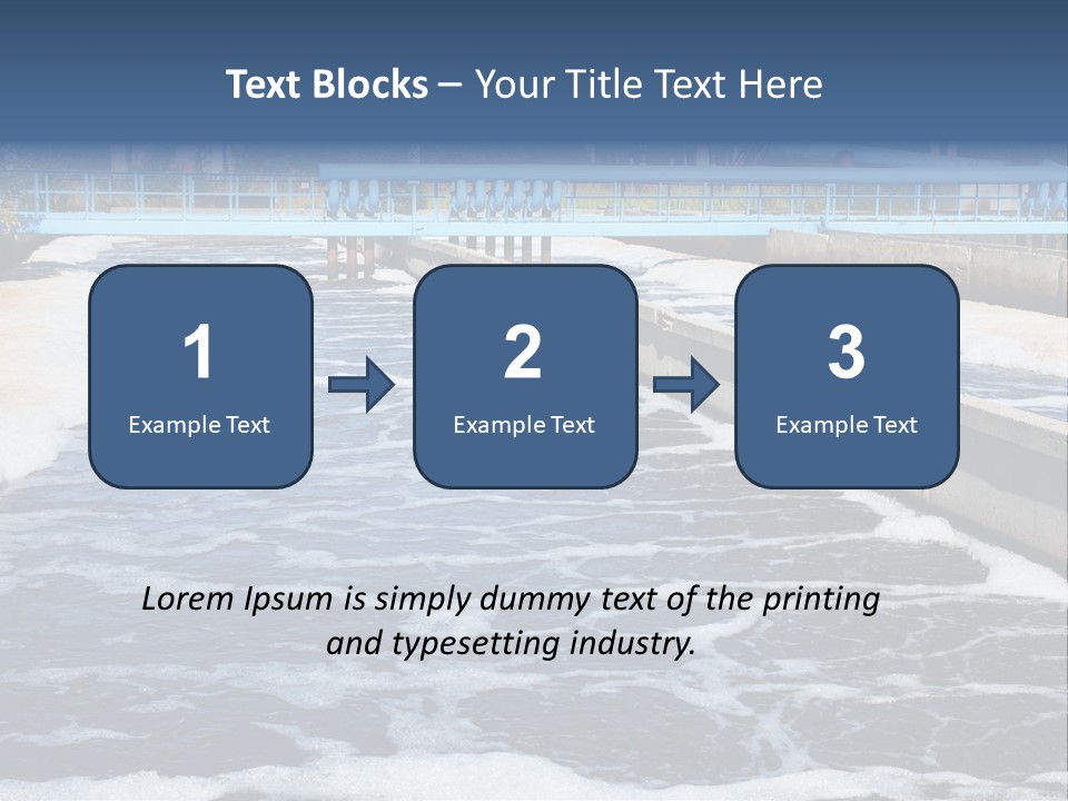 Biofilters Sewage Physical PowerPoint Template