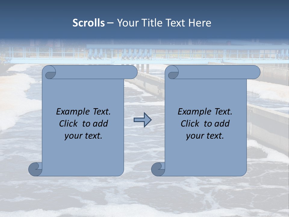 Biofilters Sewage Physical PowerPoint Template