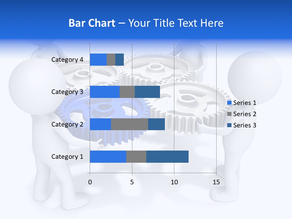 Cogwheel Unity Connection PowerPoint Template