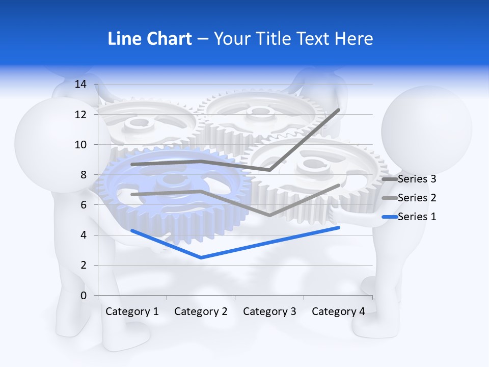 Cogwheel Unity Connection PowerPoint Template