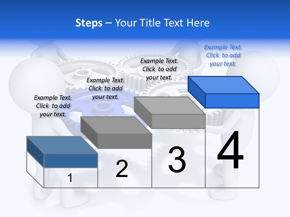 Cogwheel Unity Connection PowerPoint Template