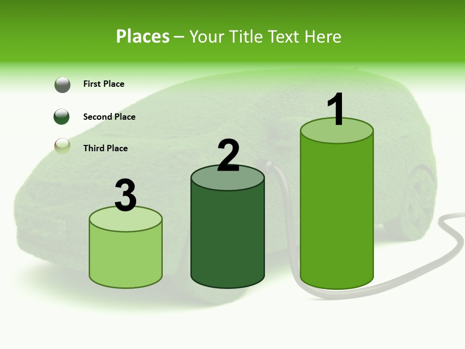 Gas Symbol Transportation PowerPoint Template