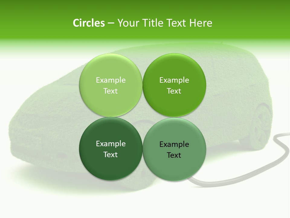 Gas Symbol Transportation PowerPoint Template