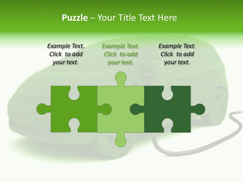 Gas Symbol Transportation PowerPoint Template