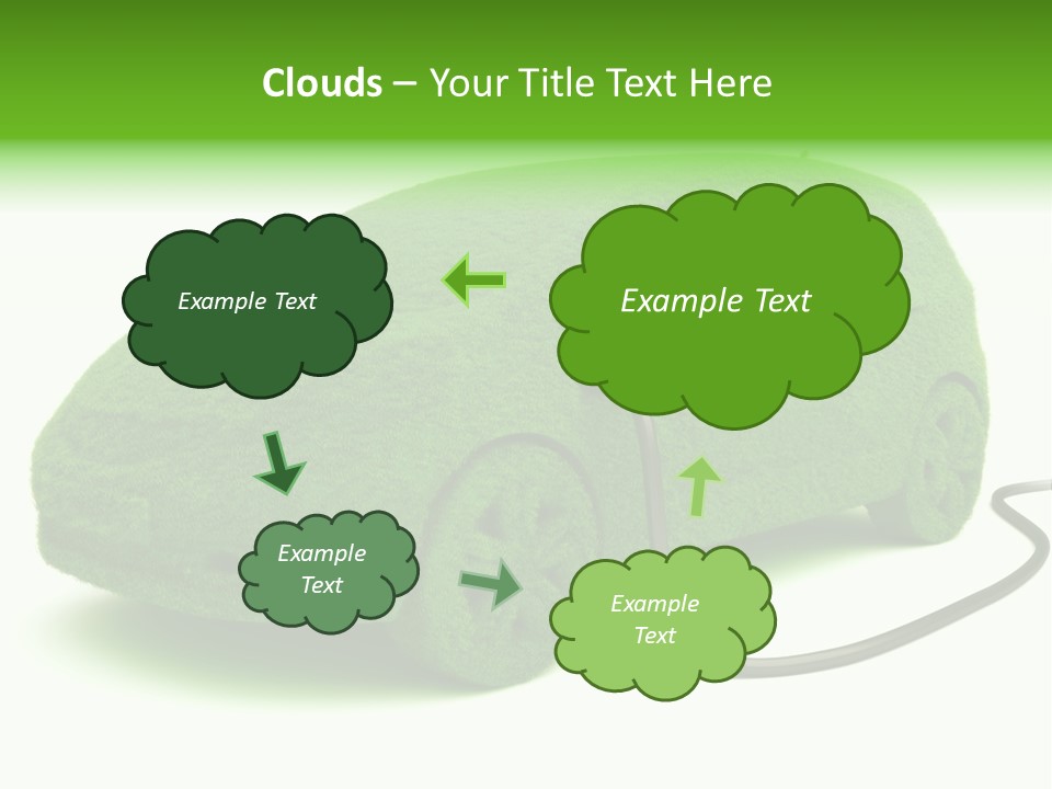 Gas Symbol Transportation PowerPoint Template