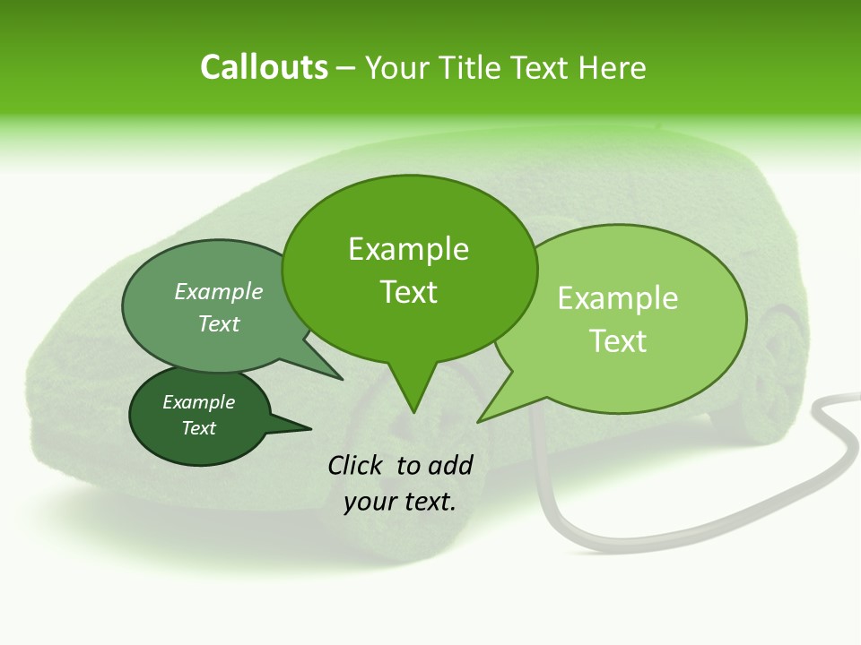 Gas Symbol Transportation PowerPoint Template