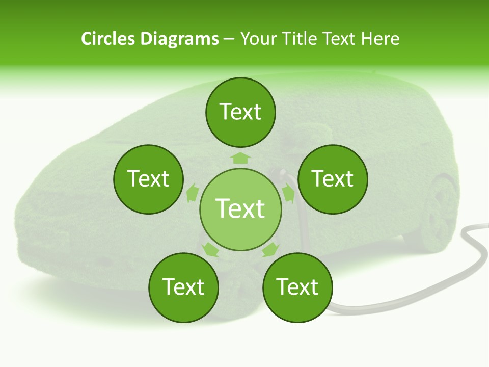 Gas Symbol Transportation PowerPoint Template