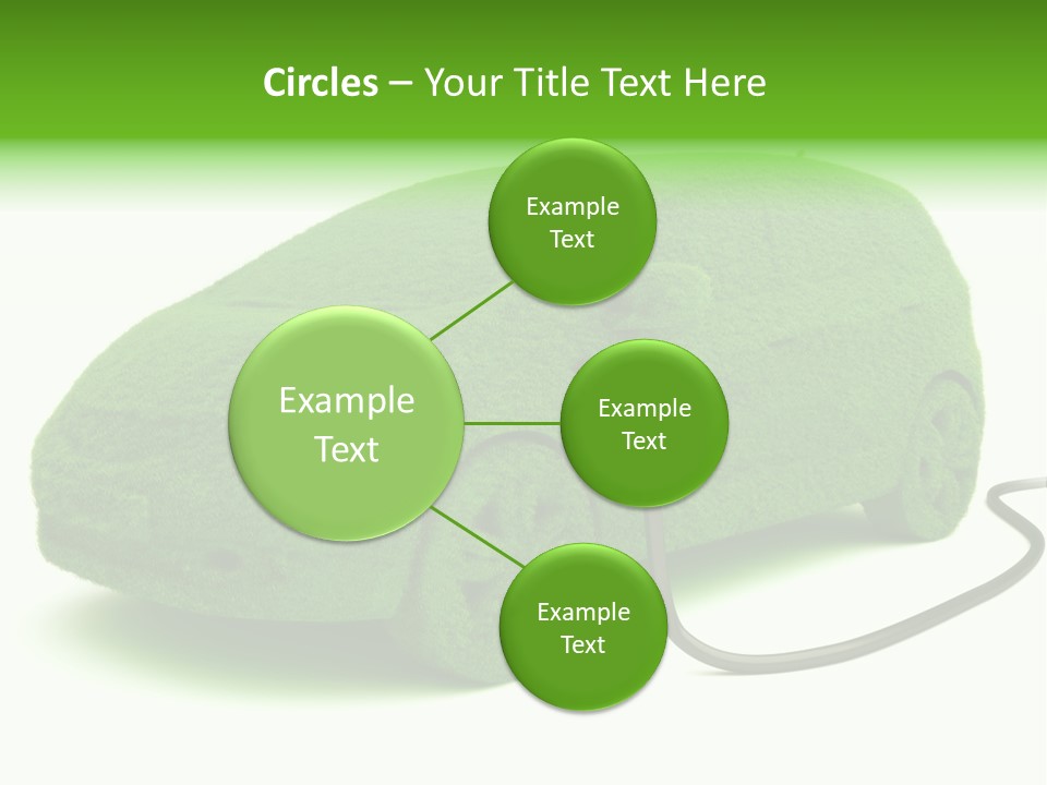 Gas Symbol Transportation PowerPoint Template