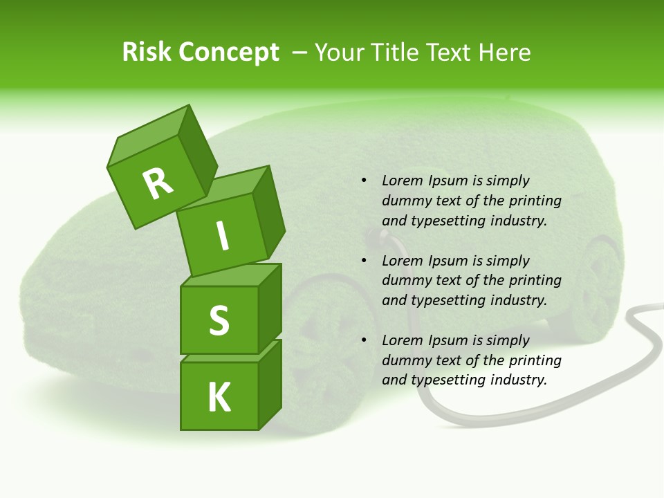 Gas Symbol Transportation PowerPoint Template
