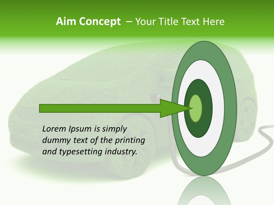 Gas Symbol Transportation PowerPoint Template