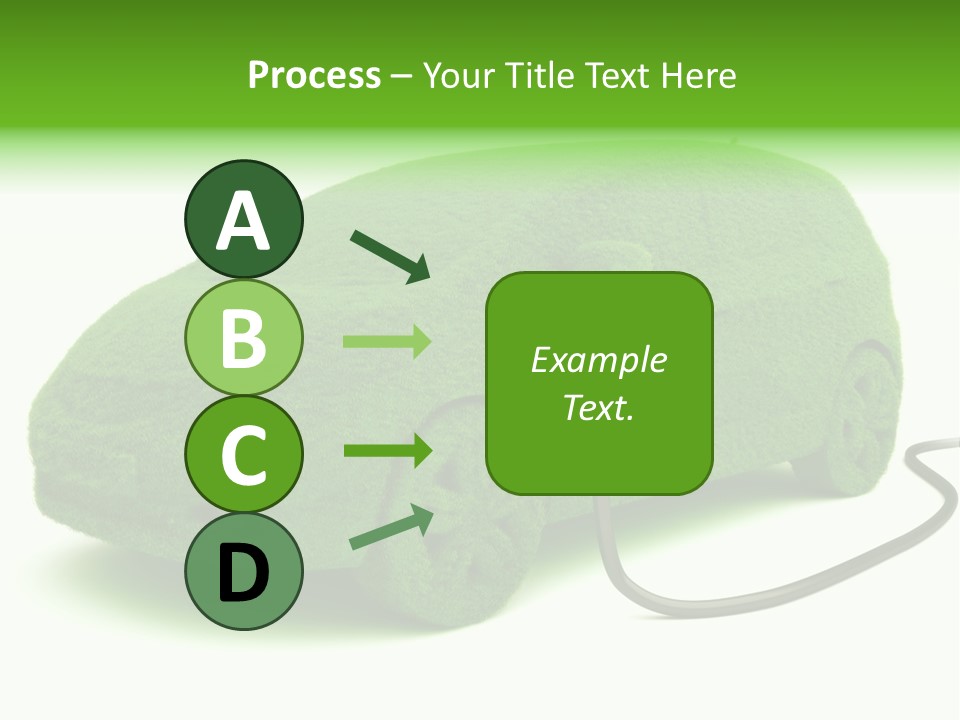 Gas Symbol Transportation PowerPoint Template