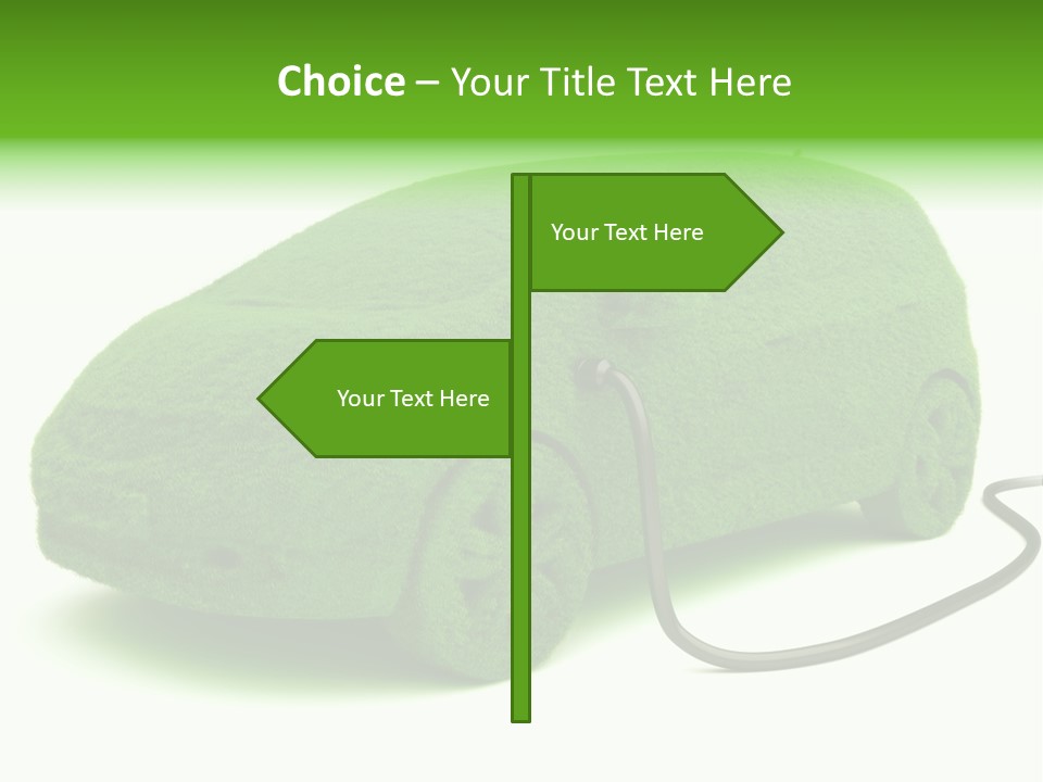 Gas Symbol Transportation PowerPoint Template