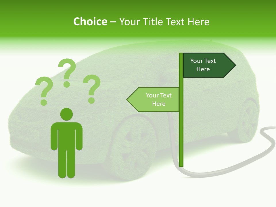 Gas Symbol Transportation PowerPoint Template
